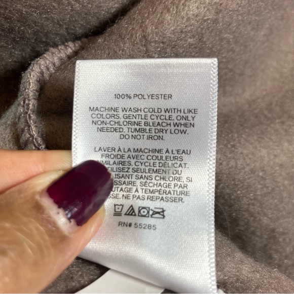 💙NWT! Express Open Front Sherpa Sweater Cardigan - Picture 5 of 11